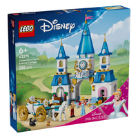 LEGO 43275 Disney™ Cinderella’s Castle & Horse Carriage
