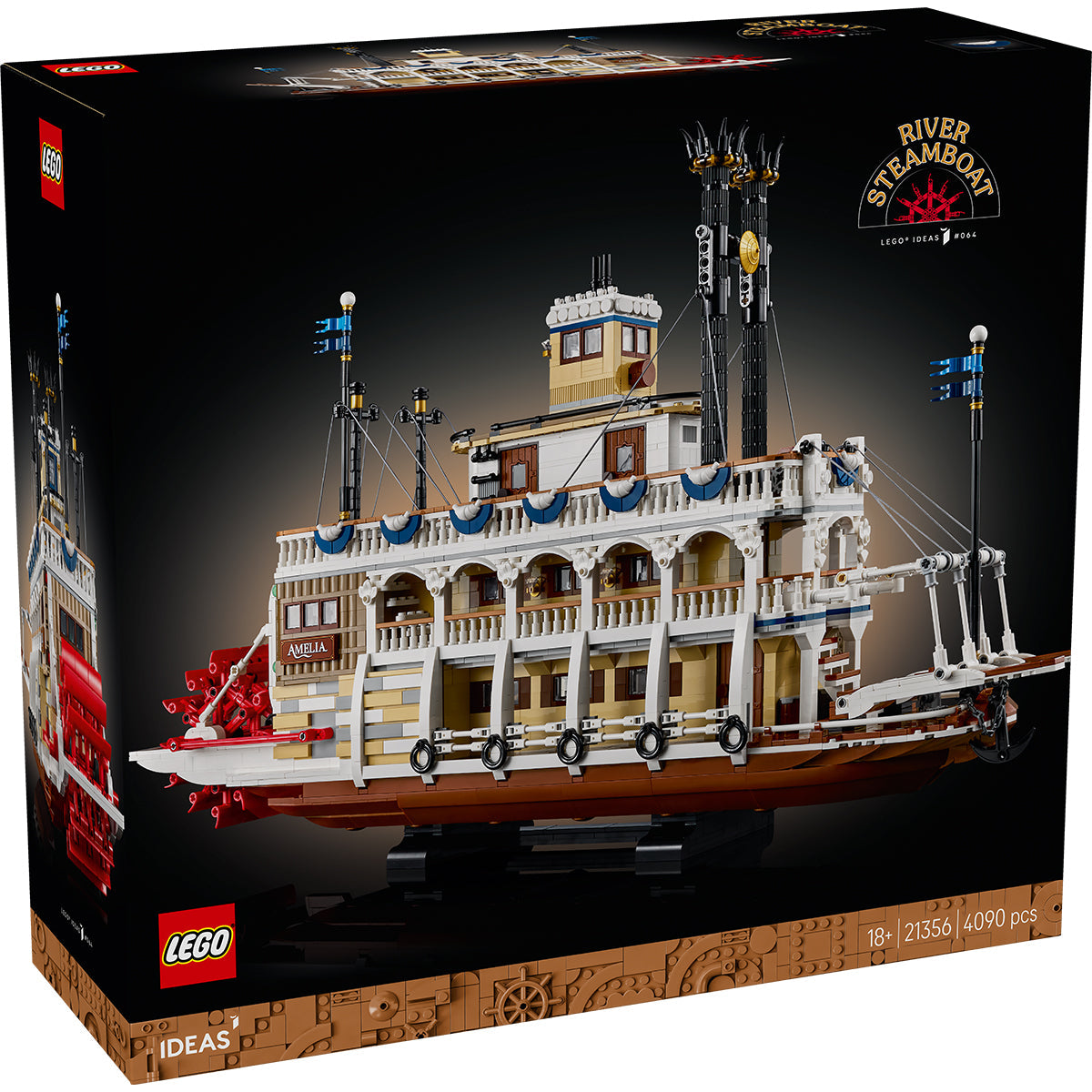 LEGO® Ideas River Steamboat