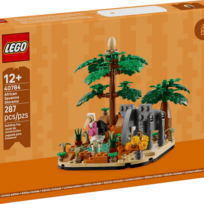 African Savanna Diorama