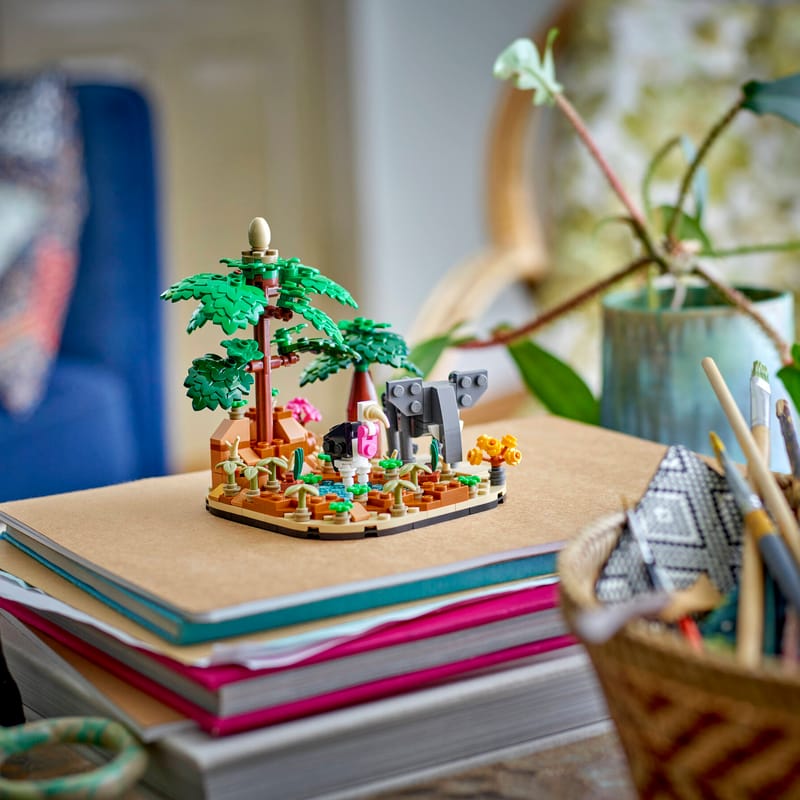 African Savanna Diorama