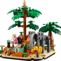 African Savanna Diorama