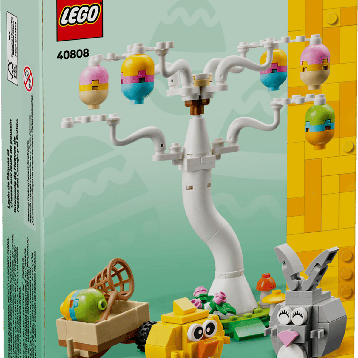 Easter Bunny and Chick Egg Hunt
