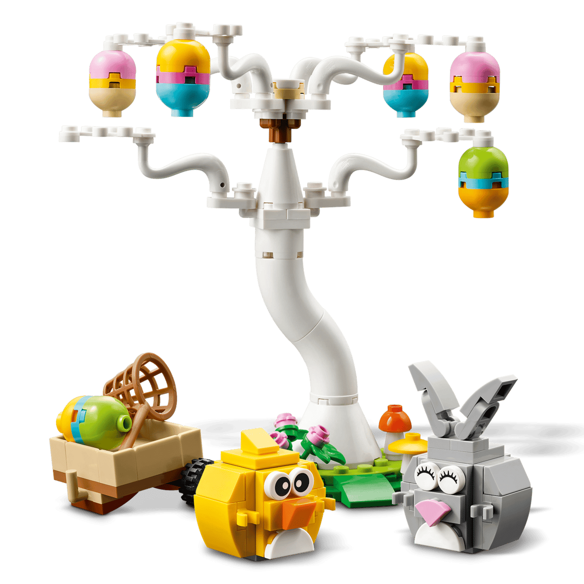 Easter Bunny and Chick Egg Hunt