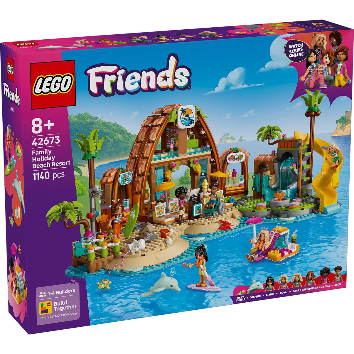 LEGO® Friends™ Family Vacation Beach Resort