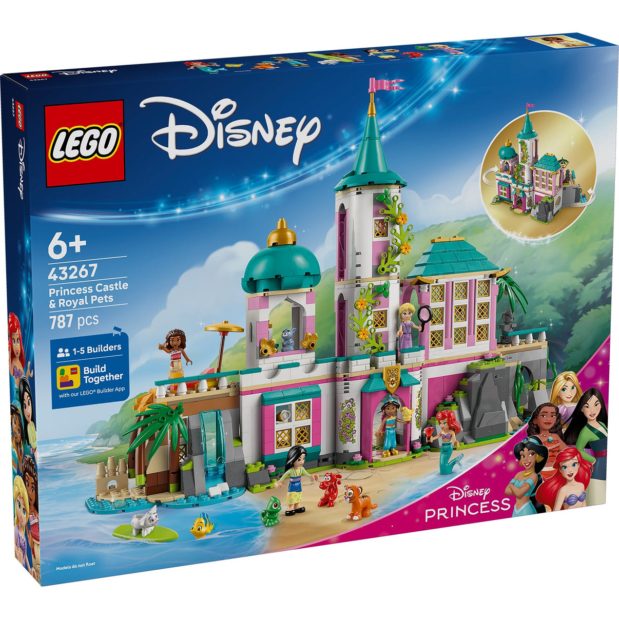 LEGO® Disney™ Princess Castle & Royal Pets