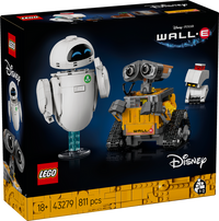 LEGO® Disney and Pixar WALL-E and EVE