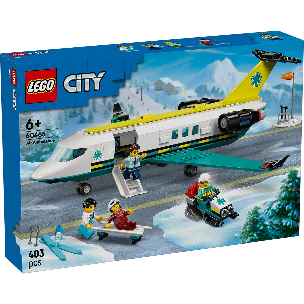 LEGO® City Emergency Air Ambulance Airplane