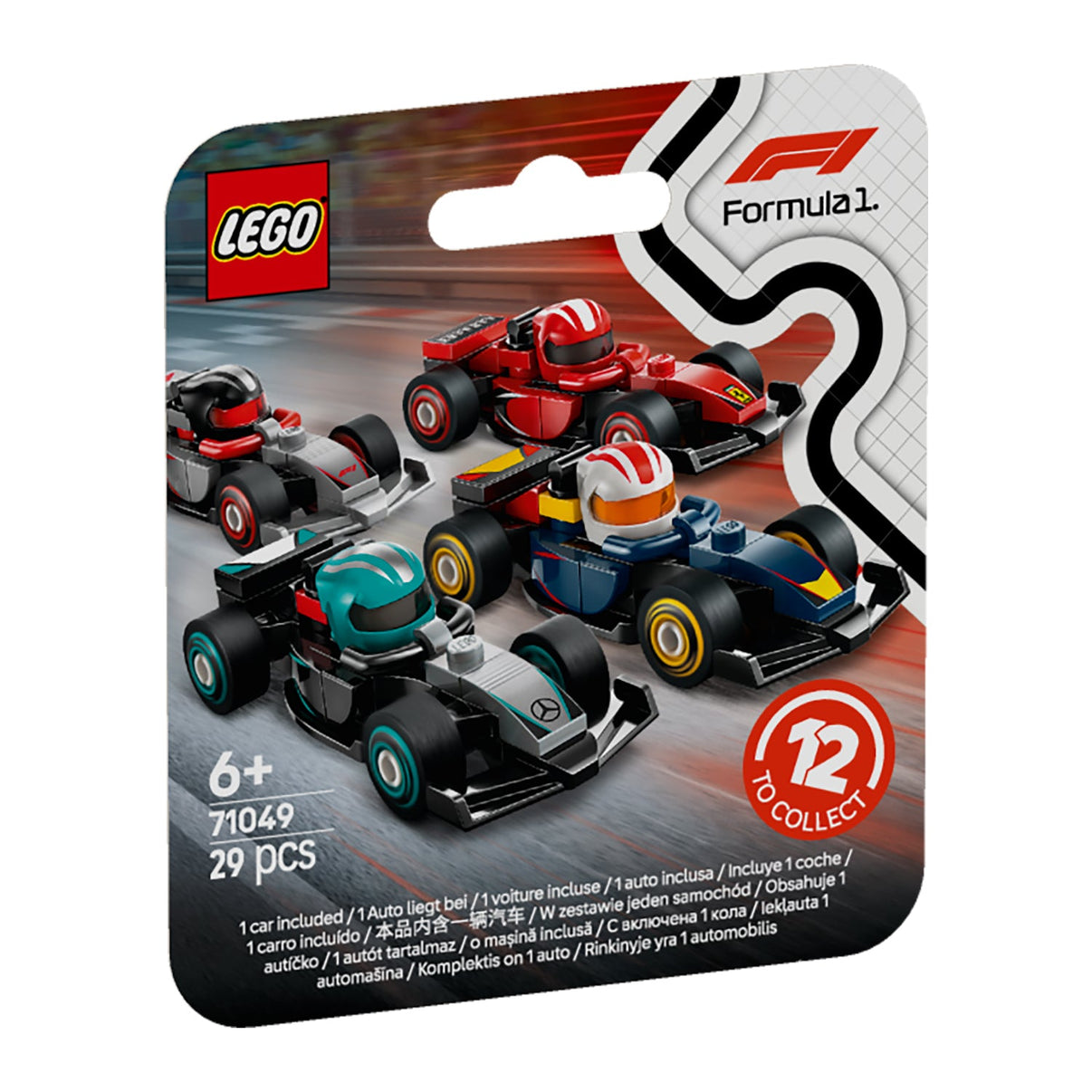 LEGO® Minifigures F1 Collectible Race Cars