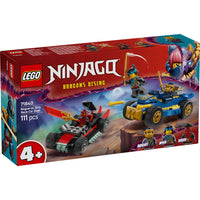 LEGO® NINJAGO® Rogue vs. Drix Race Car Duel