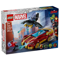 LEGO® 76310 Marvel Iron Man Car & Black Panther vs. Red Hulk