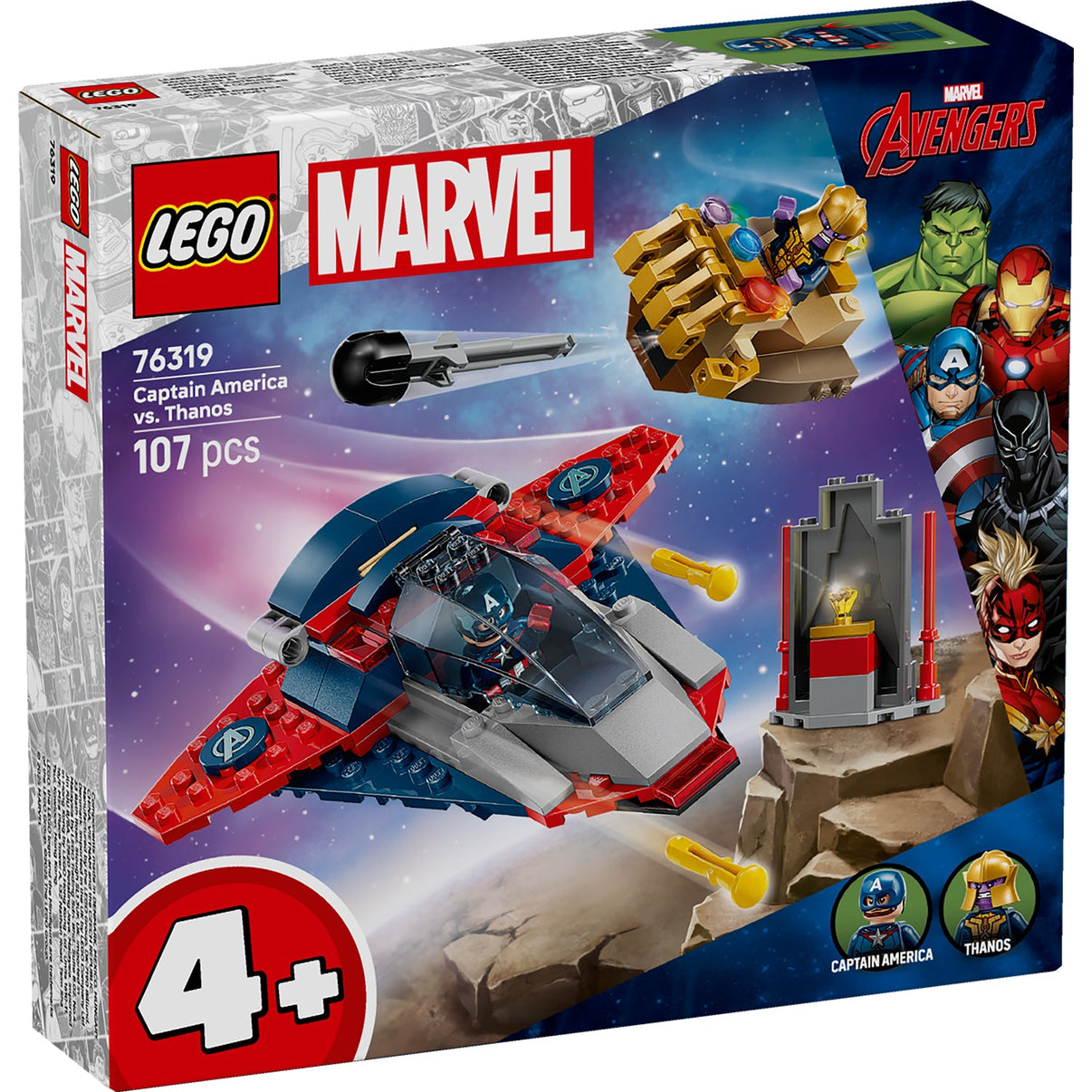 LEGO® Marvel Captain America vs. Thanos