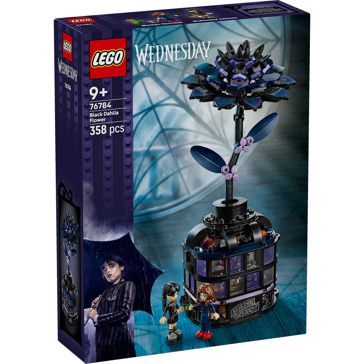LEGO® Wednesday Black Dahlia Flower