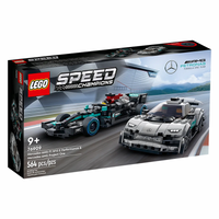 LEGO® 76909 Speed Champions Mercedes-AMG F1 W12 E Performance & Mercedes-AMG Project One
