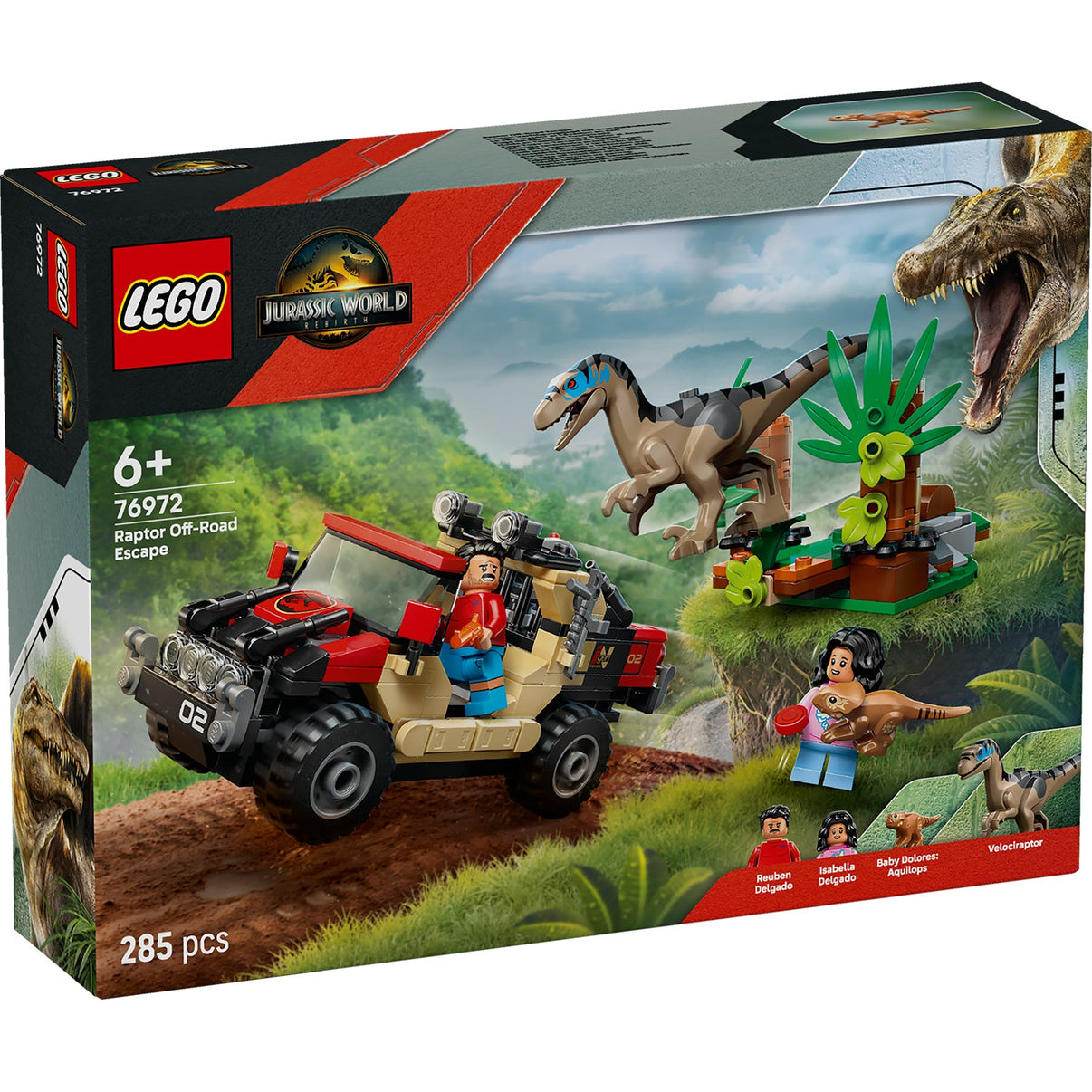 LEGO® Jurassic World Raptor Off-Road Escape